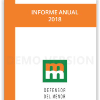 Informe Anual 2018. Defensor del Menor de Andalucía