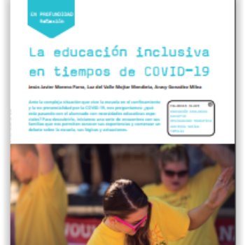 La educación inclusiva en tiempos de COVID-19