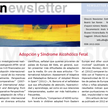 Adopción y Síndrome Alcohólico Fetal