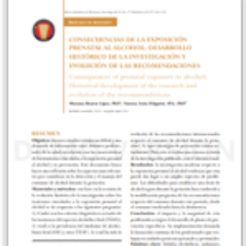 Consecuencias de la exposición prenatal al alcohol: desarrollo histórico de la investigación y evolución de las recomendaciones